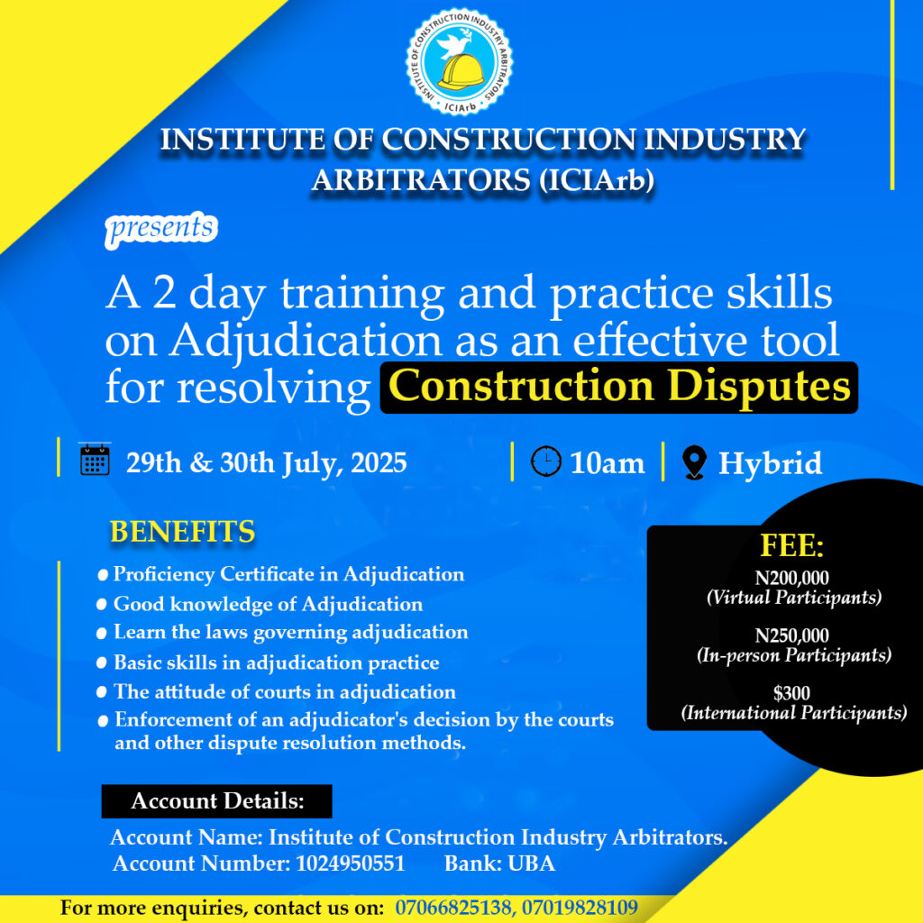 ICIArb Adjudication seminar