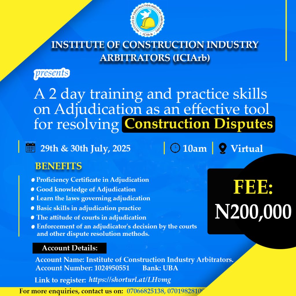 ICIArb Adjudication seminar