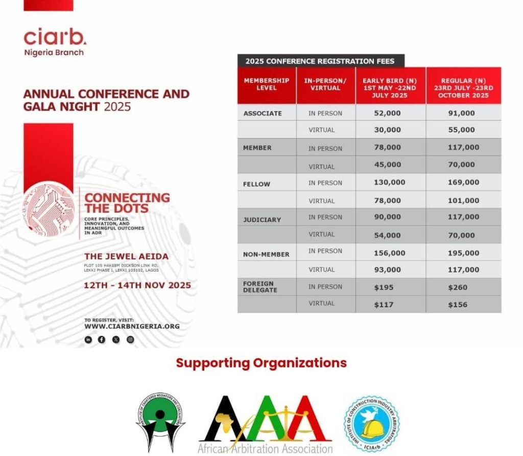 CIARB annual conference and gala night