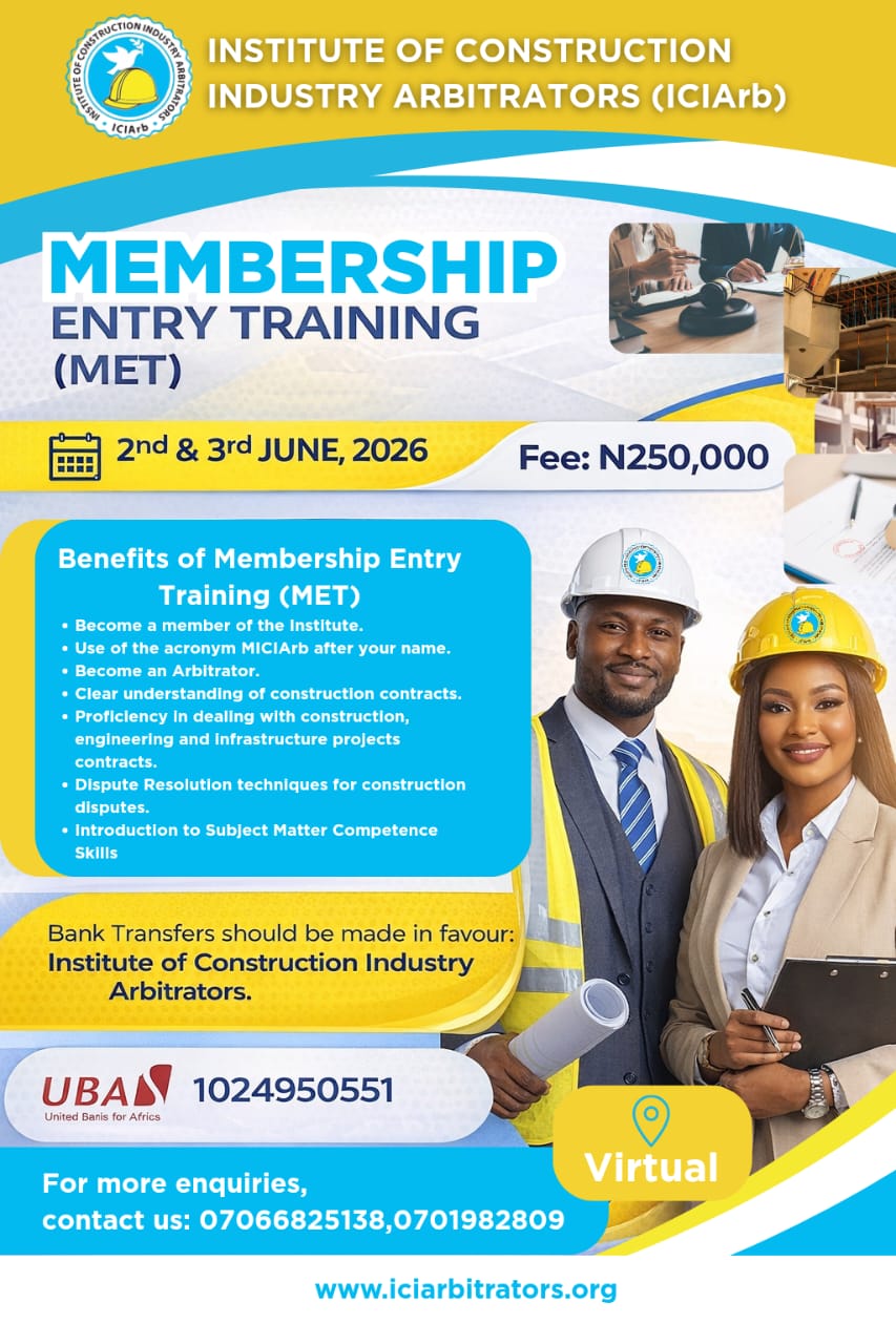 Arbitration body membership training