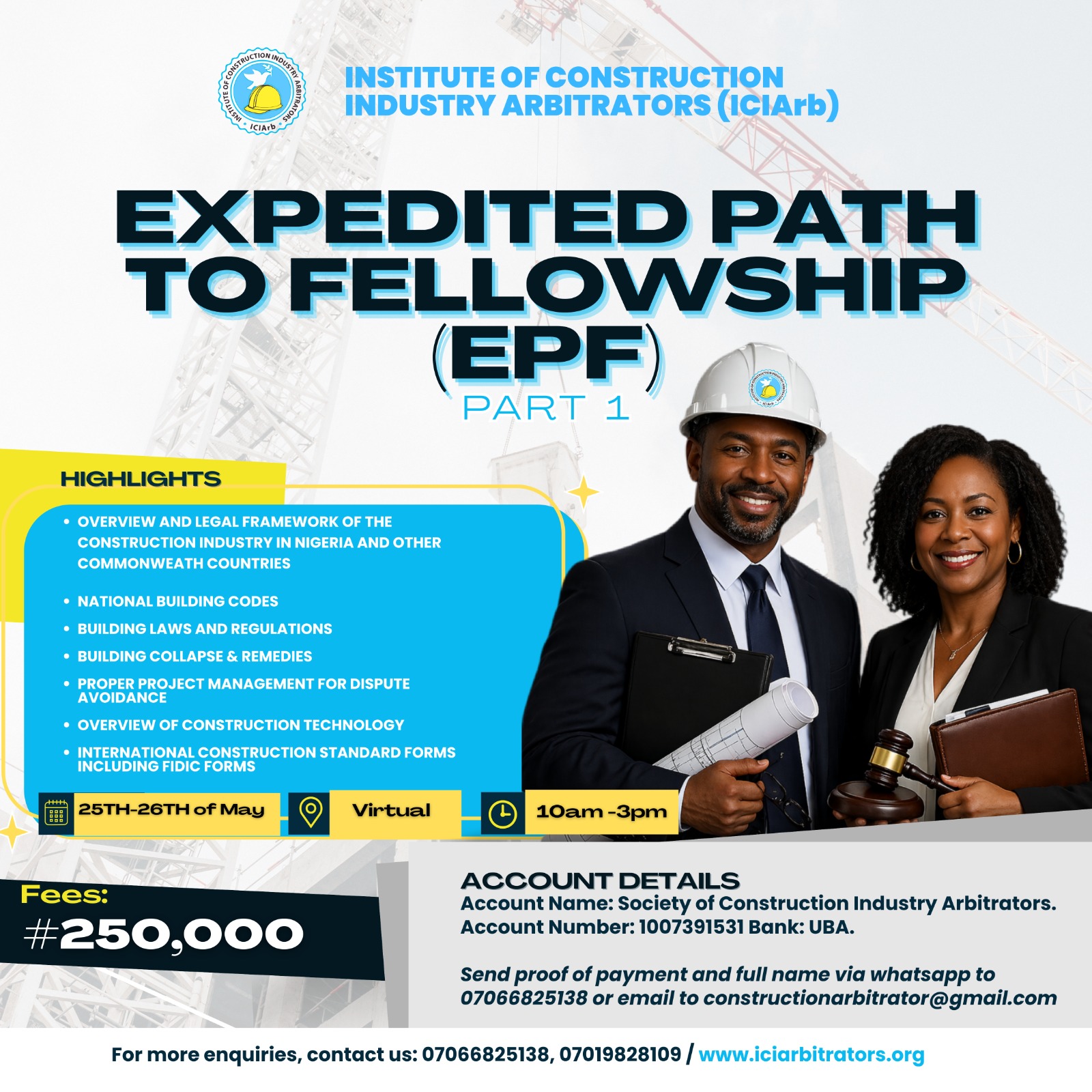 ICIArb Arbitration training for Fellows