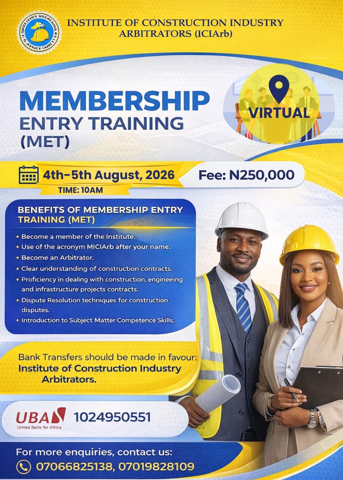 ICIArb Arbitrators training for members