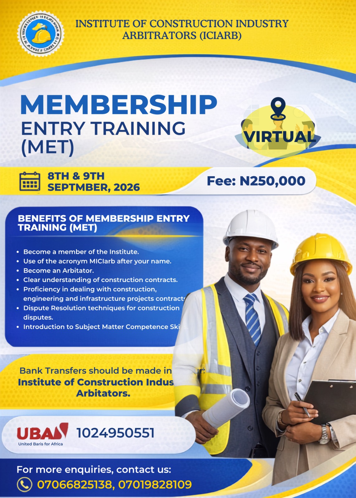 ICIArb Arbitrators training for members